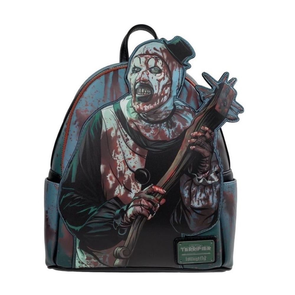 Loungefly Terrifier Art the Clown Glow Mini Backpack EE Exclusive NWT